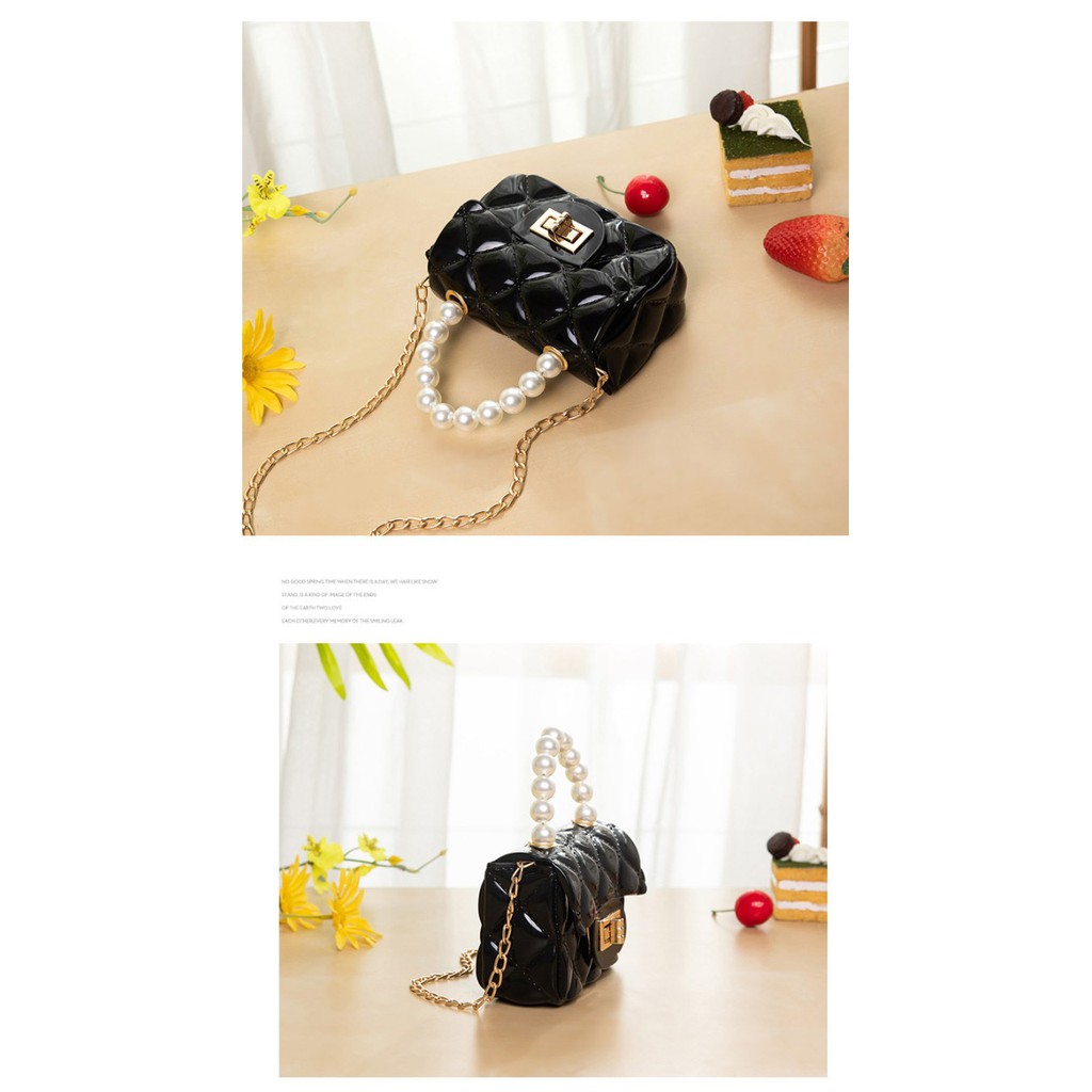 JX 347 - Tas Pesta Jelly Mini Imut - Tas Wanita Import - Tas Wanita Elegan