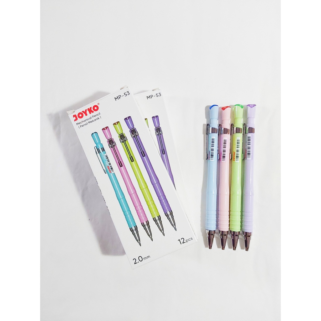 

(PAK) Pensil Mekanik Joyko MP-53 2.0 mm / Mechanical Pencil Joyko MP-53 Pastel