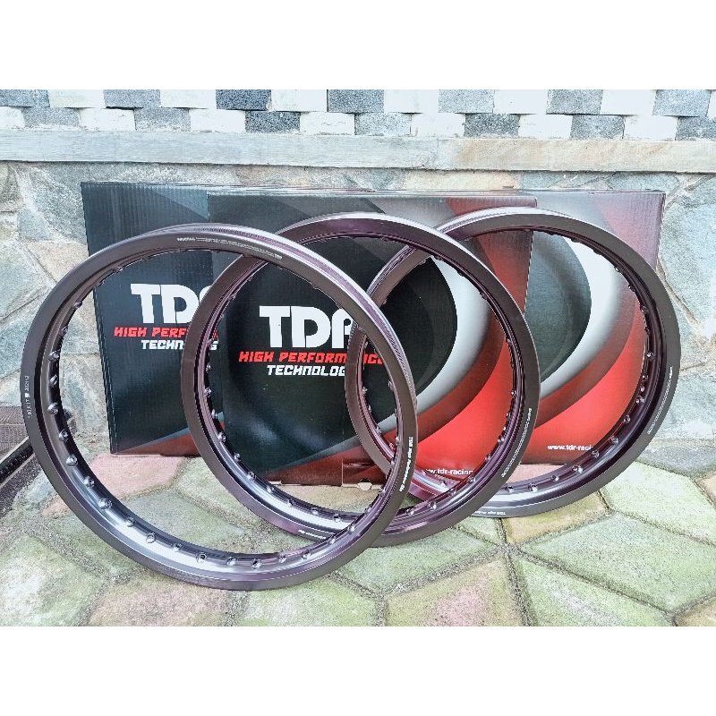 velg TDR titanium grey size 215/185/160/140 ring 17