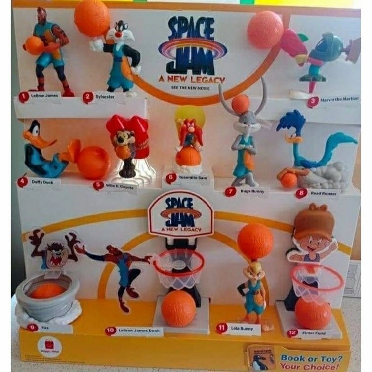 Mainan McD SPACE JAM / Happy Meal McDonald Terbaru - A New Legacy