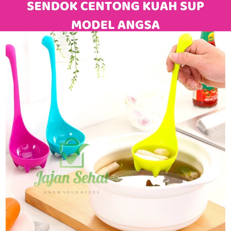 SENDOK CENTONG KUAH SUP MODEL ANGSA