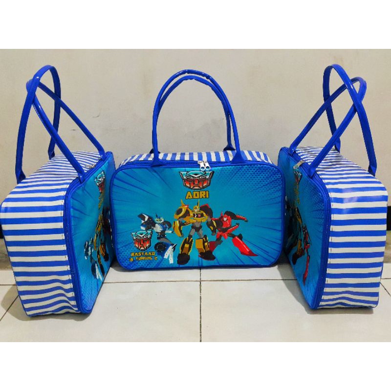 Tas mini koper jumbo souvenir gambar printing castem free desain gambar