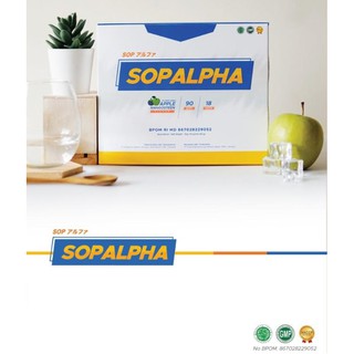 [ORIGINAL] SOP ALPHA BIO BOOST 18 sachet ORIGINAL BPOM ...