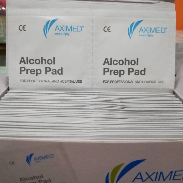LAST STOCK Aximed swab / tissue alkohol
