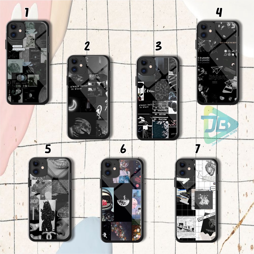 HARDCASE 2D GLOSSY AESTHETIC OPPO VIVO XIAOMI SAMSUNG REALME IPHONE ALL TYPE JB5687