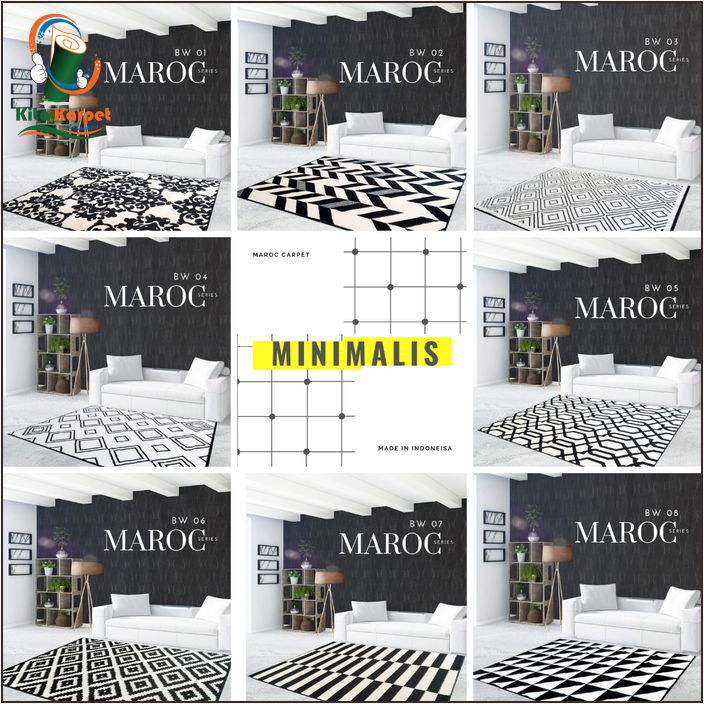 KARPET MURAH / KARPET MINIMALIS/ KARPET RUMAH / ALAS LANTAI K107