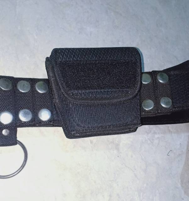 Tempat Sarung Borgol Kanvas Kelengkapan Atribut Security Satpam