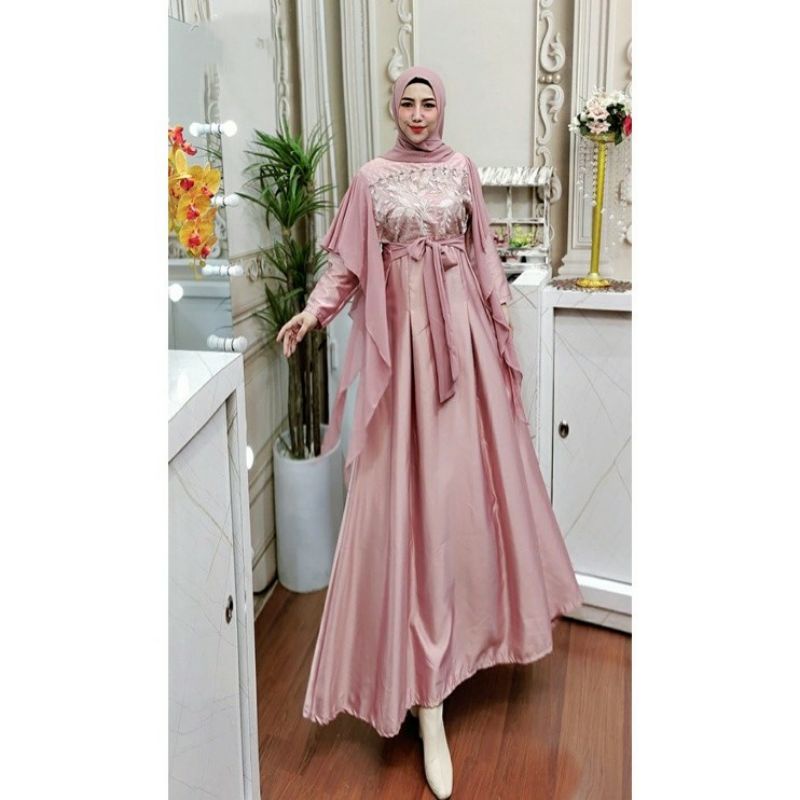 risya dress deebaofficial | dress gamis kondangan murah