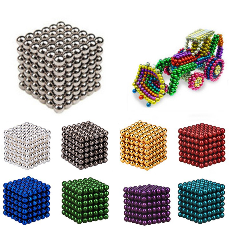Bola Magnet Mainan  Bola Warna Warni Buckyballs Neocube 