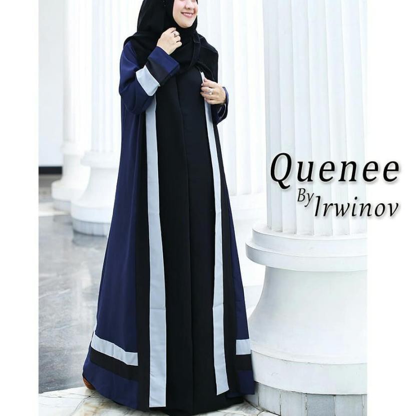 ֍ Baju Gamis Remaja Baju Gamis Syari Wanita Terbaru Busana Fashion Muslim Queene Dress Murah Kekinia