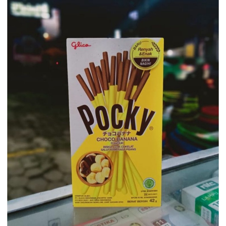 

POCKY Choco Banana Stick Biscuit Box 42g