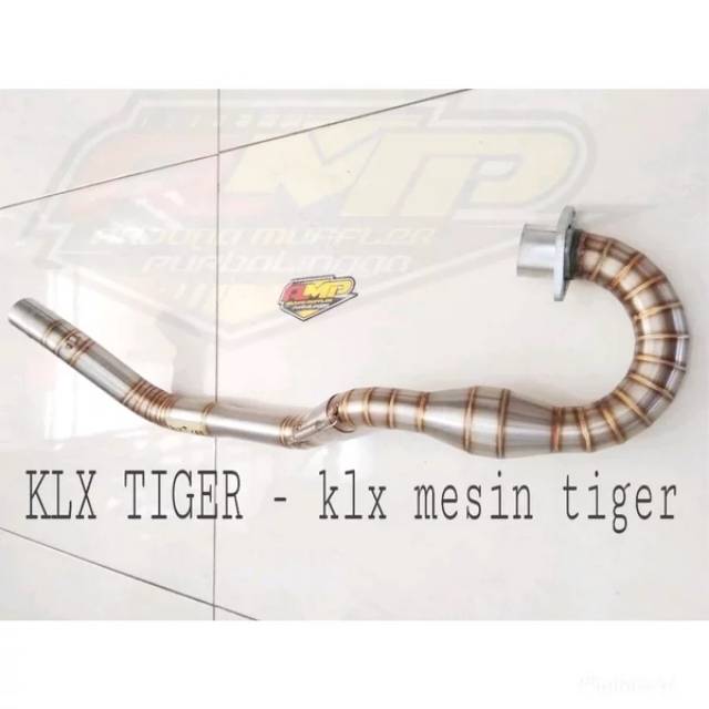 Pipa leher knalpot KLX TIGER - Pipa leher knalpot KLX mesin TIGER