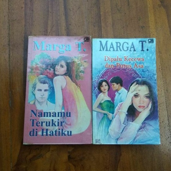 Novel karya MARGA T - Novel lawas original