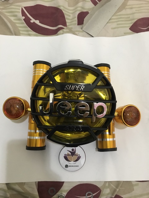 Lampu jeep plus lampu pesek cnc plus sen variasi rx king megapro fu dll