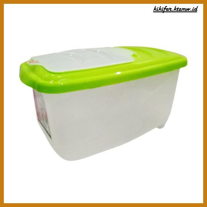 

ANEKA-BERAS- RICE BOX 10 KG / TEMPAT BERAS/ CONTAINER BERAS - MERAH MUDA -BERAS-SEHAT.