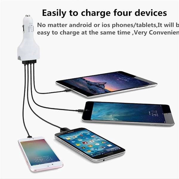 Charger Mobil Fast Charging Quick Charge QC3.0 untuk iPhone / Android