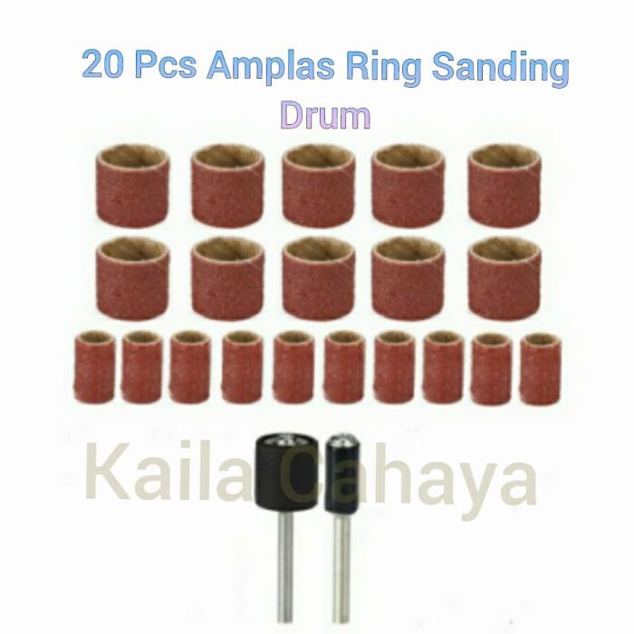 Bahira Amplas Drum Mata Bor Amplas Mini Grinder Tuner Amplas Ring
