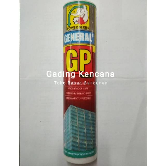 Silicone Sealent Glue Acetic Cure General GP Lem Kaca Silikon Sealant Asam GP