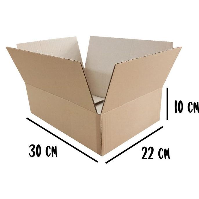 

Kardus / Box / Karton Packing Polos Tebal Uk. 30 x 22 x 10 cm lynx67 dijamin