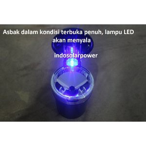 Jual Asbak LED HITAM Mercy Mercedes Benz C180 C200 C240 SLK CLS SL E2 aksesoris variasi terlaris