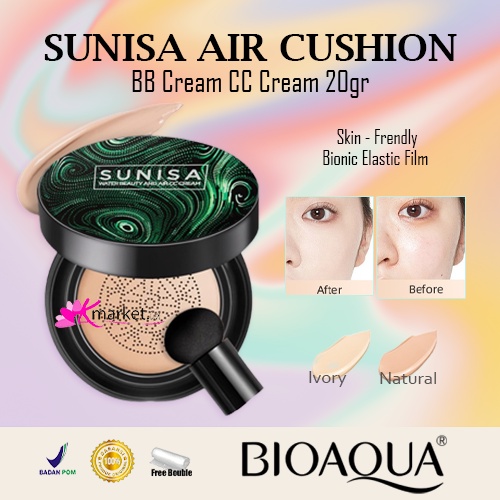 BIOAQUA BEAUTY CREAM | SUNISA CC CREAM | HYDRATING SOFT AND FLAWLESS BB CREAM