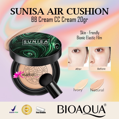 BIOAQUA BEAUTY CREAM | SUNISA CC CREAM | HYDRATING SOFT AND FLAWLESS BB CREAM