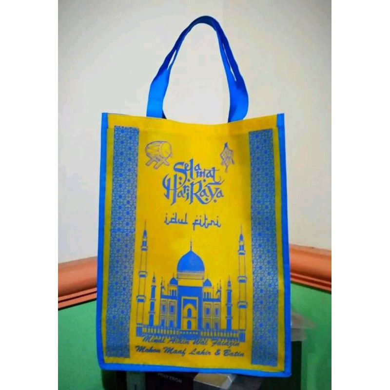 (1lusin = 12 pcs) Tas lebaran PROMO idul fitri besar tebal(0602)