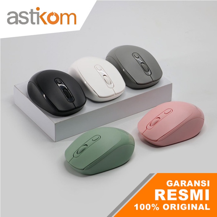 Mouse Wireless Office Rexus Q35 Silent Click 2.4Ghz dan Bluetooth