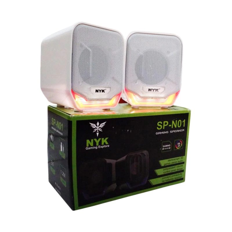 SPEAKER GAMING LED 2.0 NYK SP-N01