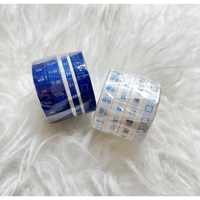 

Washimoshi Masking Washi Tape Journal Day Organizer Design