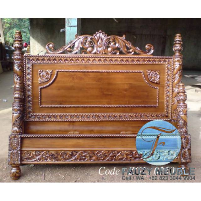 Tempat Tidur Aceh Jati Jepara Tempat Tidur Ukiran Jepara Furniture Mebel Jepara