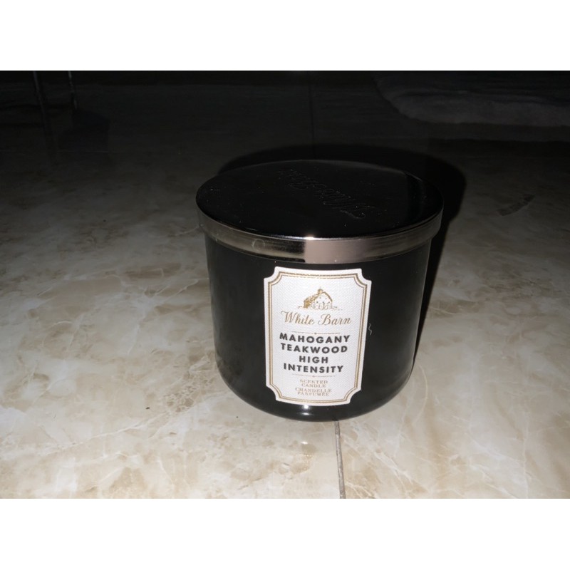BBW CANDLE MAHOGANY TAEKWOOD HI