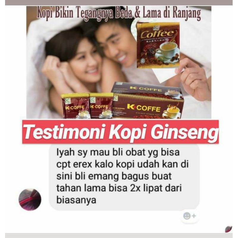

Kopi Ginseng 4 in 1 K-Link