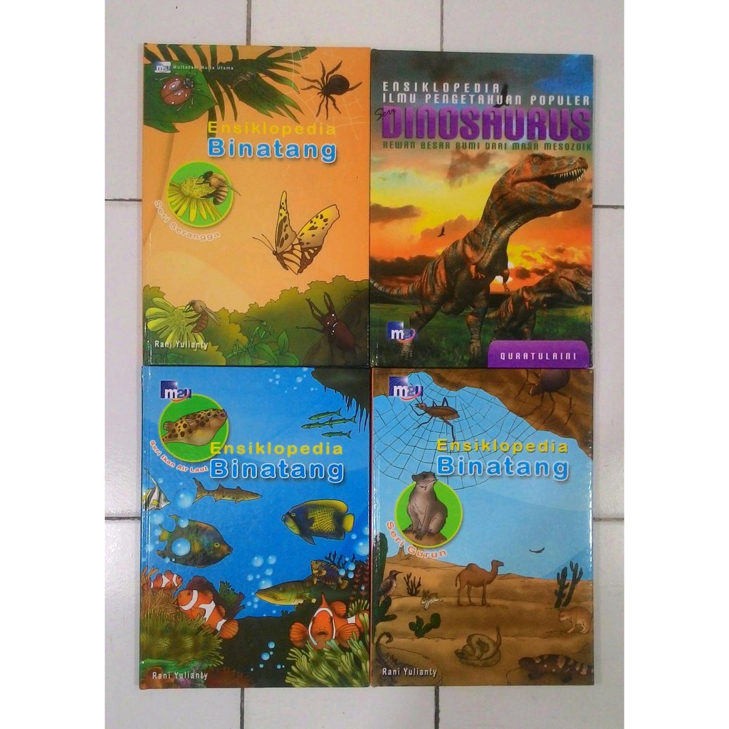 Jual Ensiklopedia Anak 1 Set 4 Buku Diskon