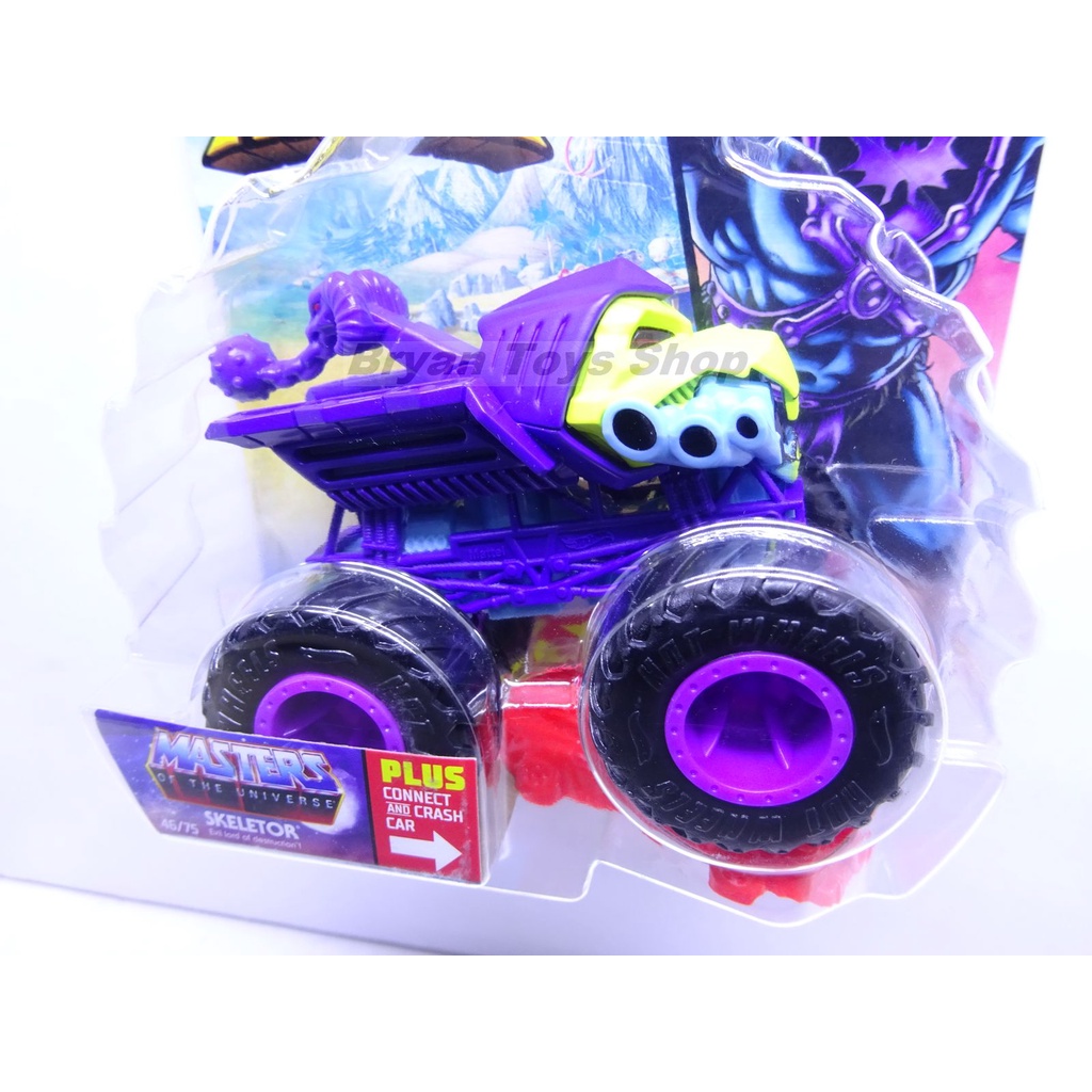 Hot Wheels Monster Trucks Skeletor Master of The Universe Ungu