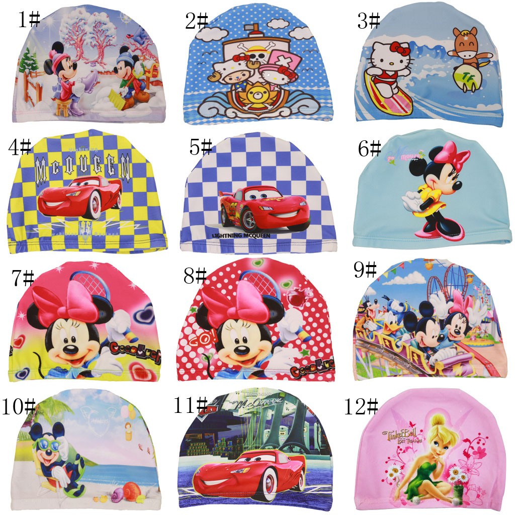 Topi Renang Anak Laki Laki Perempuan Gambar Kartun Disney Untuk Berenang Pantai Musim Panas