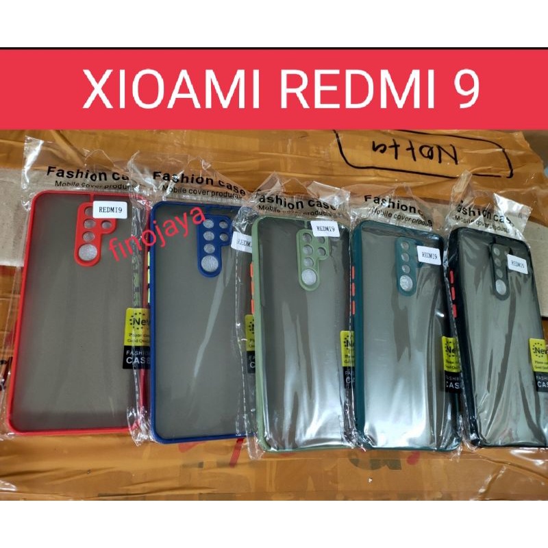 Case Aero My Choice Xiaomi Redmi 9 Silikon Dove pelindung Camera