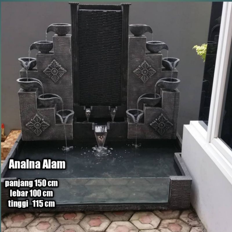 air mancur batu alam