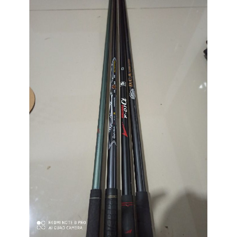 stick golf bekas sambungan joran