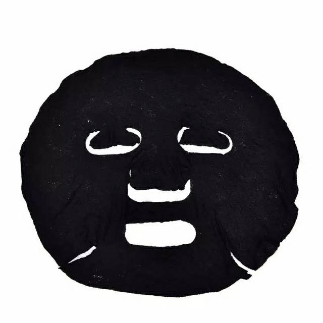 Paper mask black chrocoal / masker kertas / candy mask / DIY COMPRESSED MASK