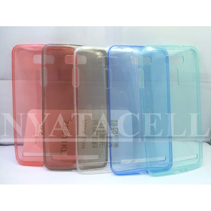 BARU Case Ultrathin Asus Zenfone 2 Laser 6Inch 6  6 0 Softcase Silikon Soft   Bening