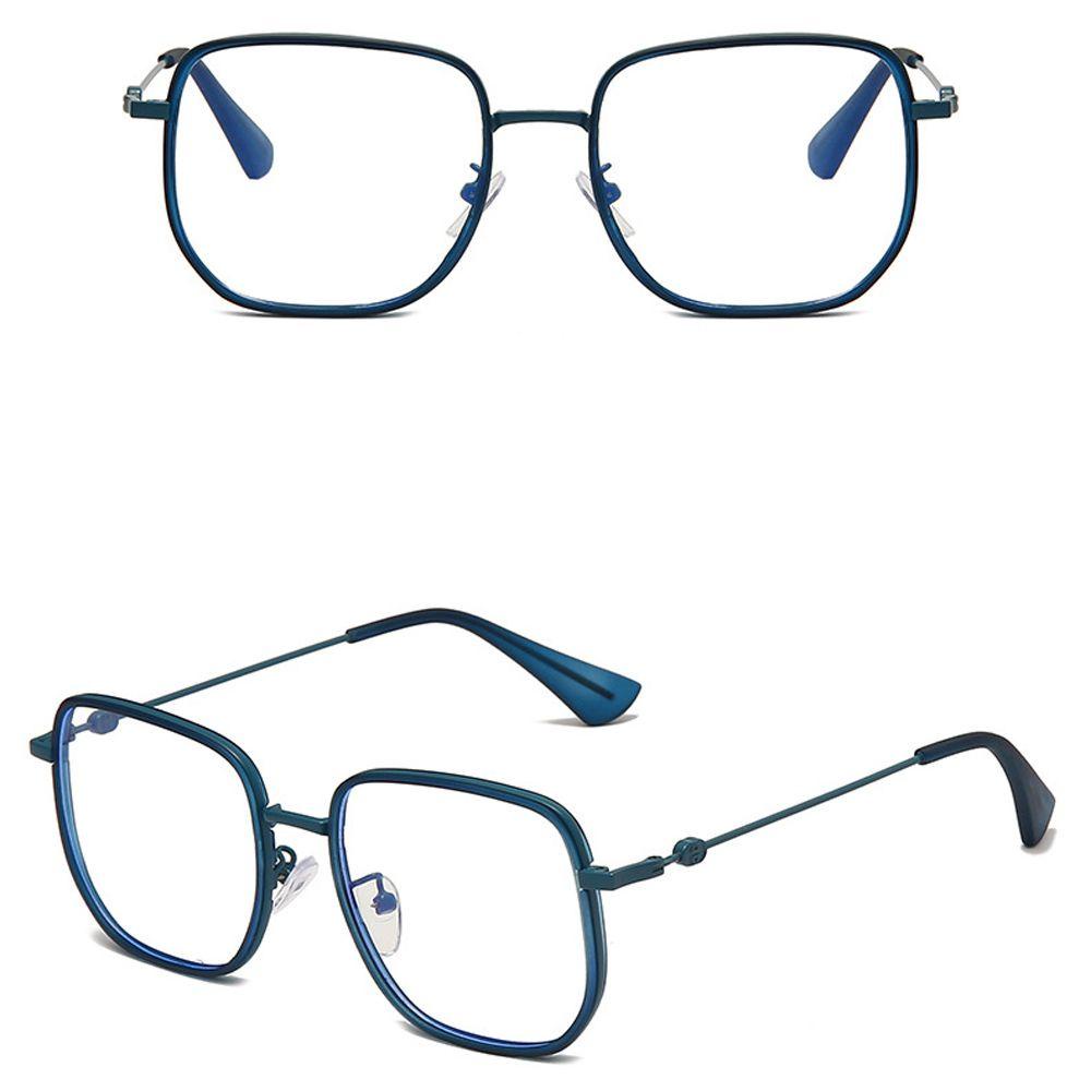 NEEDWAY Kacamata Anti Blue Light Pria Wanita Fashion Bingkai Kotak Vintage Square Frame Eyewear