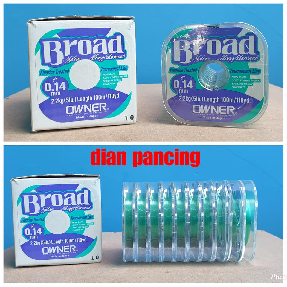 Senar Pancing Owner Broad 100m