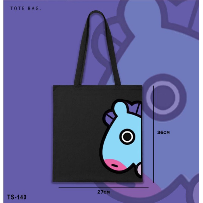 TOTE BAG SERBAGUNA BT21 SIDE