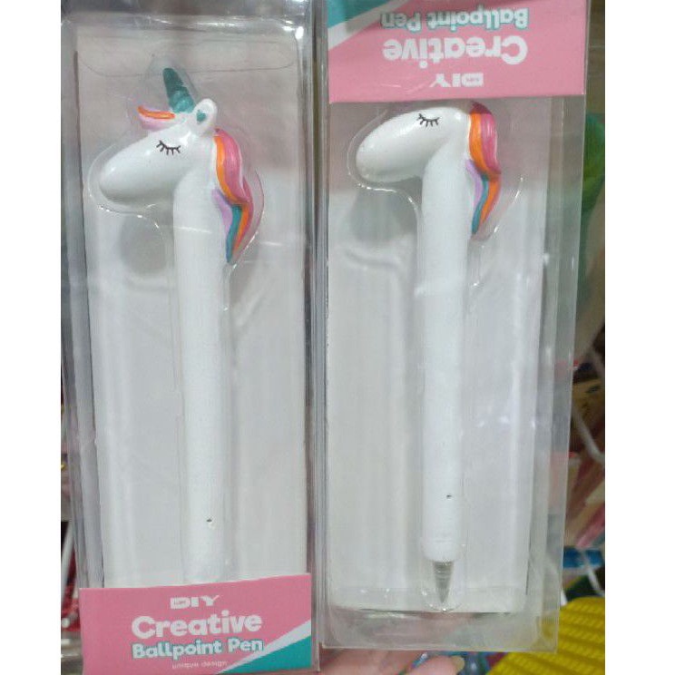 

Ballpoint Pulpen Pena Unicorn Mermaid Stationery Lucu Unik Estetik Alat Tulis Souvenir Kado Unik