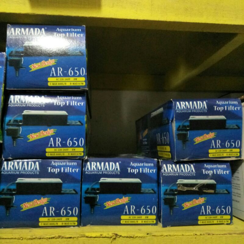 Armada Top Filter Aquarium 1 Set AR650