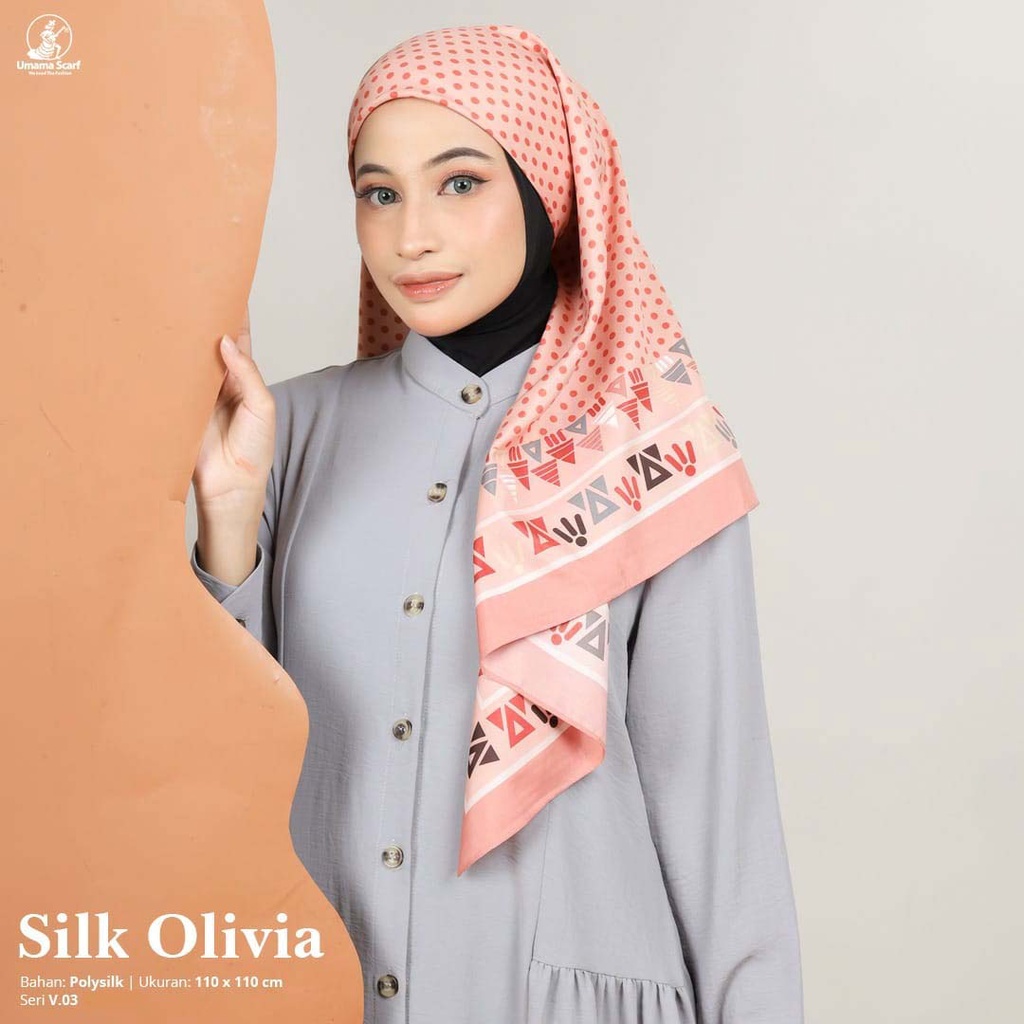 Segiempat UMAMA Silk Olivia Part A