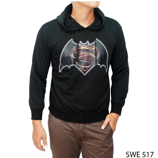 Sweater Pria - Hitam - SWE 517