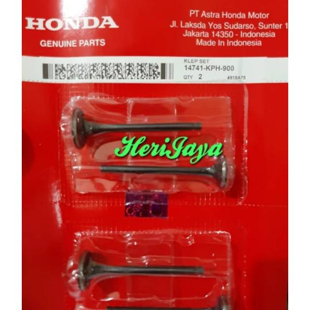 Klep Set Supra X 125 Kharisma Payung Klep Supra X 125 Kharisma