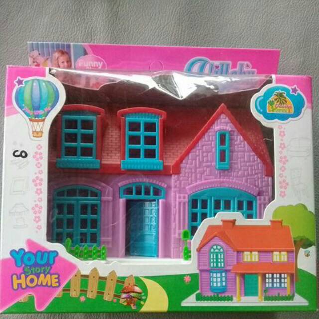 Mainan Rumah Rumahan Villa